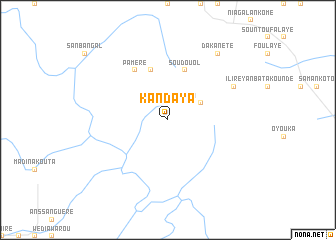 map of Kandaya