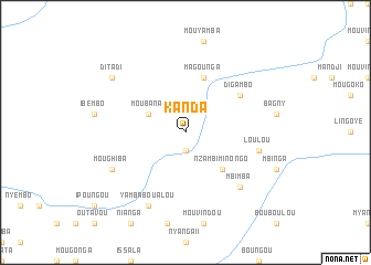 map of Kanda
