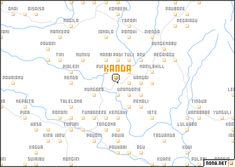 map of Kanda