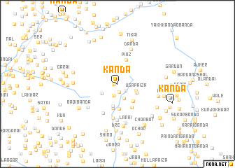 map of Kanda