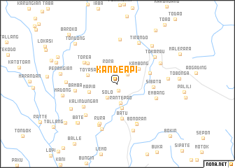 map of Kandeapi