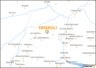 map of Kande Kili