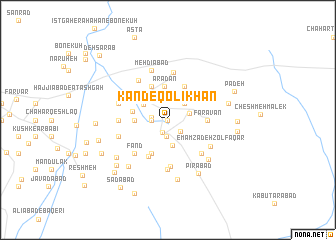 map of Kand-e Qolī Khān