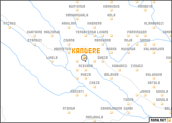 map of Kandere