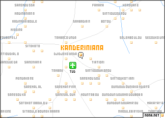 map of Kandéri Niana