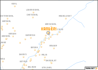 map of Kanderi