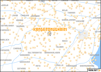 map of Kandero Mughairi