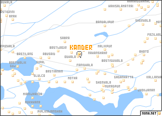 map of Kander