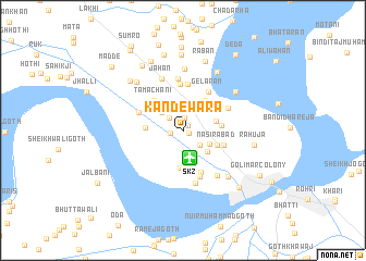 map of Kandewāra