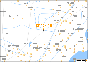 map of Kandhīra