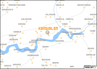 map of Kandialon