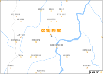 map of Kandiembo