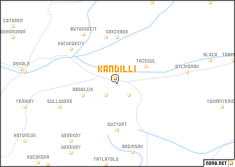map of Kandilli