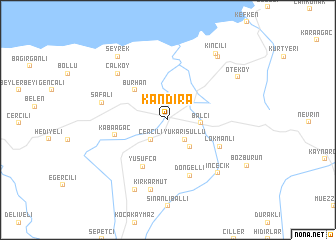 map of Kandıra