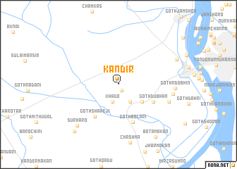 map of Kandir