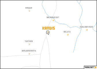 map of Kandis