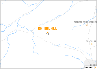 map of Kandivalli