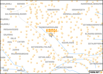 map of Kandi