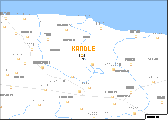 map of Kandle