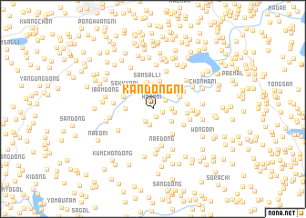 map of Kandong-ni