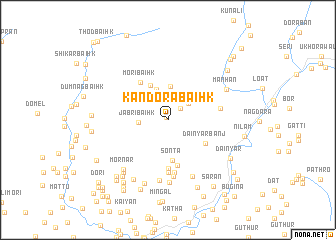 map of Kandora Baihk