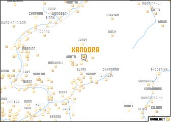 map of Kandora