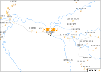 map of Kandou