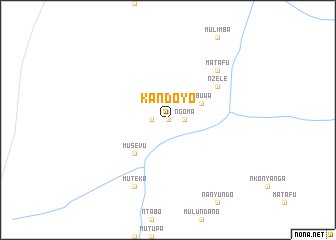 map of Kandoyo