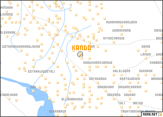 map of Kando