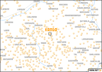 map of Kando