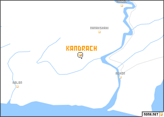 map of Kandrāch