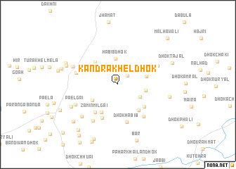 map of Kandra Khel Dhok