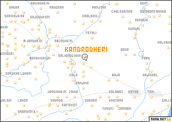 map of Kandro Dheri