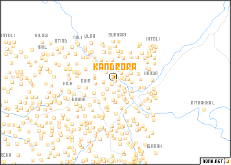 map of Kandrora