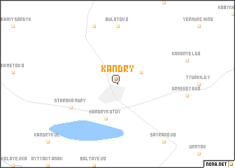 map of Kandry