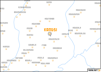 map of Kandsi
