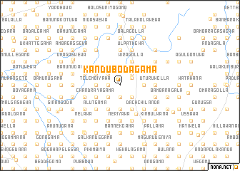 map of Kandubodagama