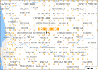 map of Kanduboda