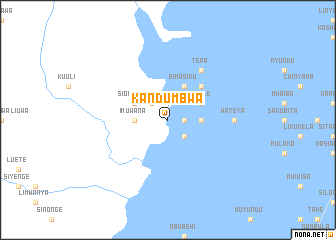 map of Kandumbwa