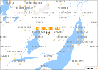 map of Kanduruwela