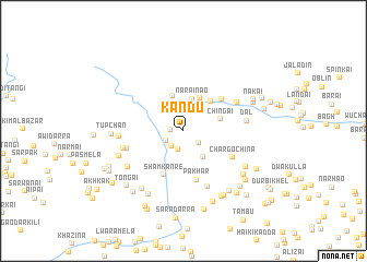 map of Kandu