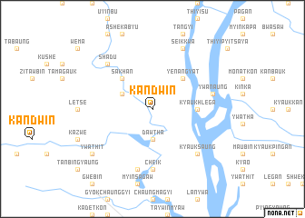 map of Kandwin
