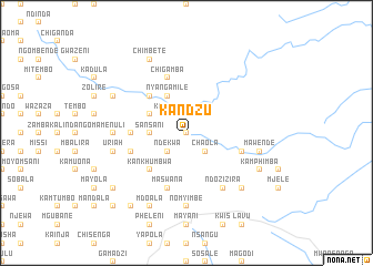 map of Kandzu