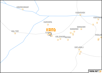 map of Kand