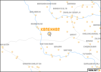 map of Kaneh Har