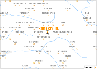map of Kanekiywa