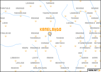 map of Kanelawdo