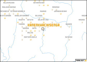 map of Kanenkwa Chisenga