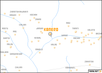 map of Kanero
