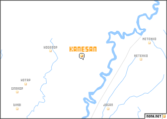 map of Kanesan